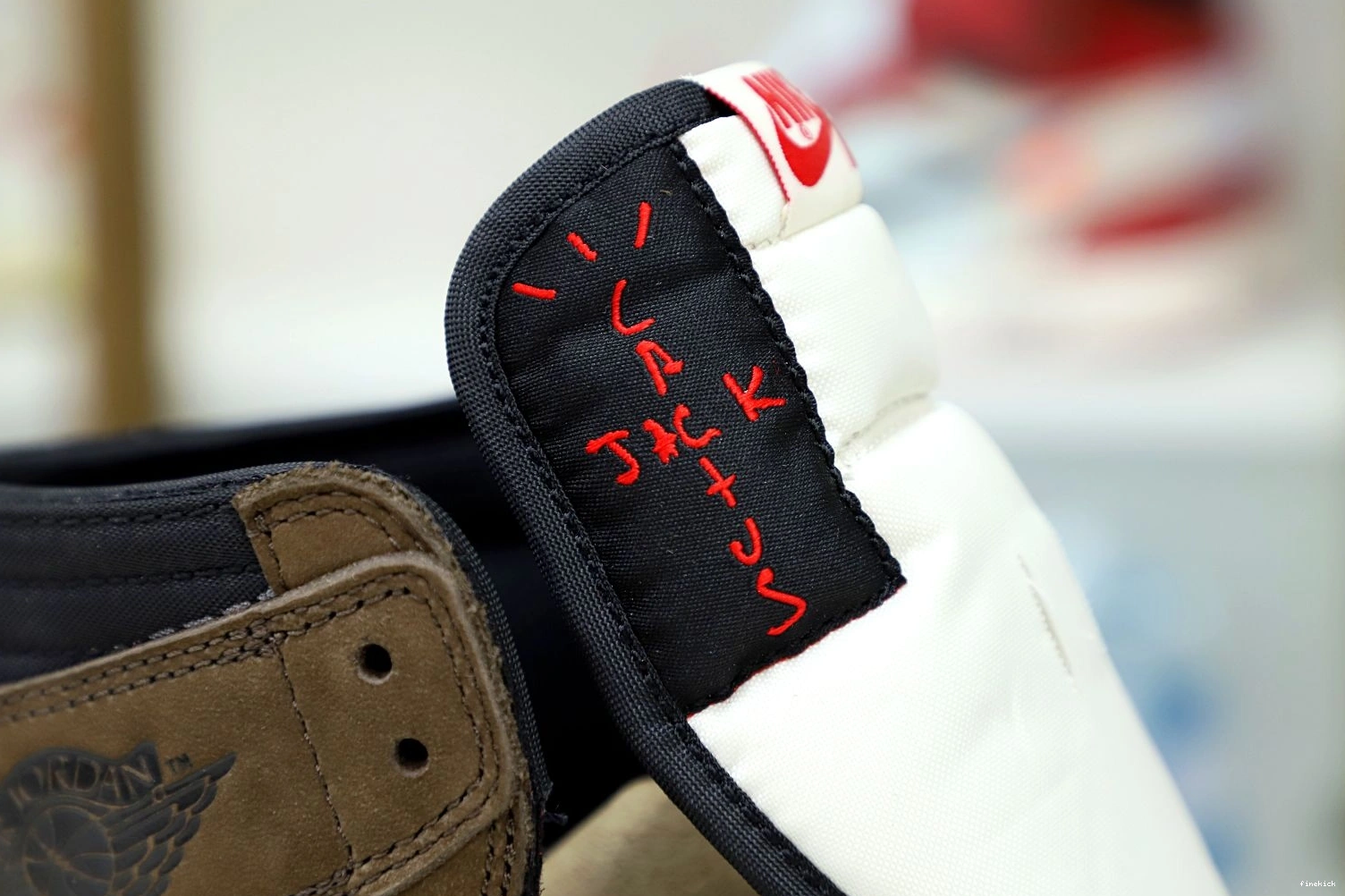 RETRO 'MOCHA' AIR HIGH 1 SCOTT X TRAVIS OG JORDAN 0206